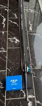 Shimamo poison adrena 166M versatile + SLX xt 151HG, Ophalen of Verzenden, Zo goed als nieuw, Complete set