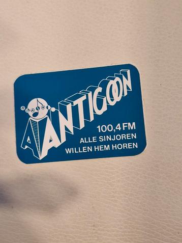 2382 Antigoon Radio Sticker beschikbaar voor biedingen