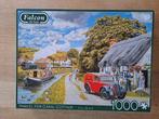 PUZZEL. FALCON LUXE. 1000 STUKJES. PARCEL FOR CANAL COTTAGE., Hobby en Vrije tijd, Denksport en Puzzels, Ophalen of Verzenden