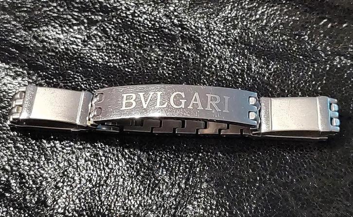 Bvlgari Staal Armband 20 cm gratis verzenden, Sieraden, Tassen en Uiterlijk, Armbanden, Zo goed als nieuw, Staal, Zilver, Verzenden