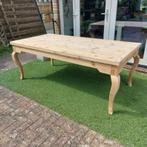 landelijke stoere tafel , massief hout. Hecho en mexico, Huis en Inrichting, Ophalen, Gebruikt, 50 tot 100 cm, Vijf personen of meer