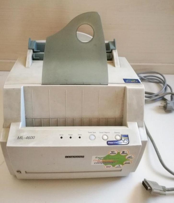 Zwart en wit printen Samsung ML-4600 laserprinter printer, Computers en Software, Printers, Gebruikt, Printer, Laserprinter, Zwart-en-wit printen