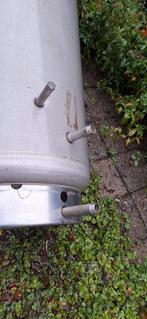 RVS Opslagtank – 600 Liter – met 2 32 mm Warmtewisselaars, 100 liter of meer, Boiler, Ophalen of Verzenden, Minder dan 3 jaar oud