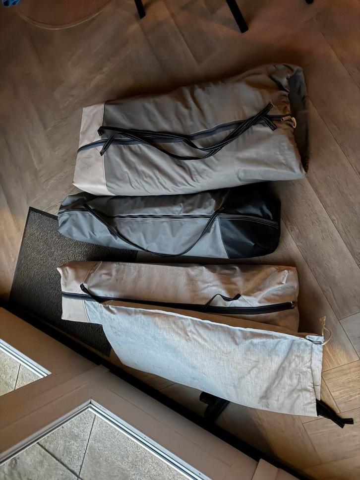 Z.G.A.N. Unico verona luifel met voorwand en uitbreiding, Caravans en Kamperen, Caravan accessoires, Zo goed als nieuw, Ophalen