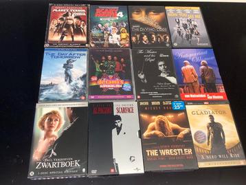 Verschillende topfilms op dvd. €2 per stuk. beschikbaar voor biedingen