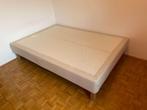 IKEA Espevär Boxspring 140x200 kan inclusief matras, Ophalen, Gebruikt, Beige, Tweepersoons