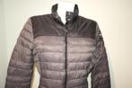 Parajumpers heerlijke dons jas grijs zwart merk embleem 38, Maat 38/40 (M), Verzenden, Parajumpers, Grijs
