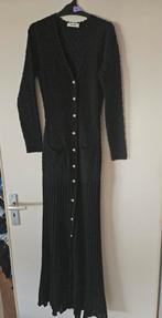 Sandro lange jurk zwart, Kleding | Dames, Zwart, Ophalen of Verzenden, Zo goed als nieuw, Maat 36 (S)