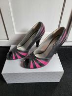 Zwarte pumps met roze glitters, Shick, Pumps, Zwart, Ophalen of Verzenden