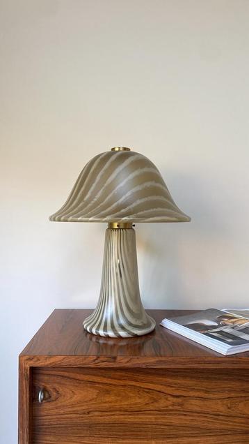 Peill & Putzler vintage mushroom tafellamp XXL beschikbaar voor biedingen