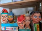 Vintage Poppenkastpoppen - Kasperlepuppen, Verzamelen, Poppen, Ophalen of Verzenden, Gebruikt, Pop