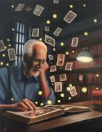 Schilderij Man Olieverf, Ophalen