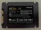 Samsung 870 QVO SSD   2 TB   (MZ-77Q2TO), Computers en Software, Harde schijven, Intern, Verzenden, SSD, Zo goed als nieuw