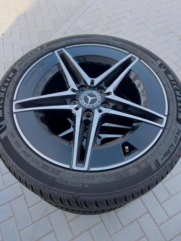 Originele Mercedes AMG 18 inch velgen met Pilot Alpin beschikbaar voor biedingen