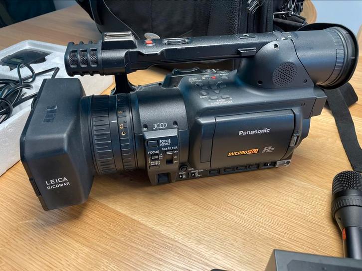 Professionele Panasonic camera - compleet opnamesysteem, Sport en Fitness, Schietsport-accessoires, Zo goed als nieuw, Ophalen of Verzenden