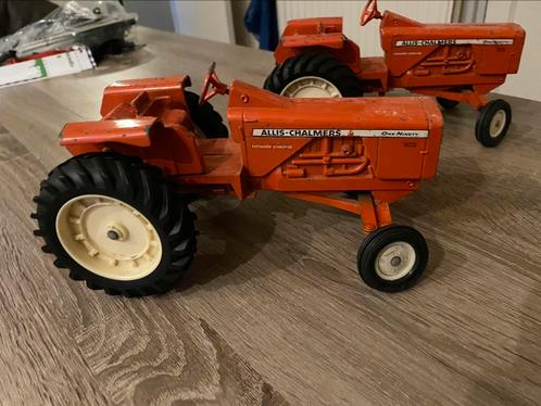2x Allis Chalmers Miniaturen – Zeer Mooi & Gedetailleerd, Hobby en Vrije tijd, Modelauto's | 1:32, Gebruikt, Tractor of Landbouw