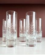 Vintage longdrink glazen, Verzamelen, Glas en Borrelglaasjes, Ophalen of Verzenden, Zo goed als nieuw, Overige typen
