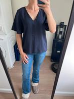 Blauwe blouse H&M maat S / 36, Ophalen, H&M, Blauw, Zo goed als nieuw