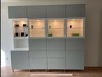 Ikea Besta Wandmeubel, zgan en compleet, Ophalen, Met deur(en), Zo goed als nieuw, 25 tot 50 cm