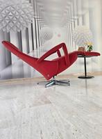 Luxe Italiaanse design relaxfauteuil. Elektrisch. Accu.ZGAN., Huis en Inrichting, Fauteuils, Ophalen, Zo goed als nieuw, 50 tot 75 cm