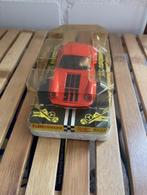 fleischmann porsche 911 oranje in doosje 3227, Racebaan, Verzenden, Fleischmann, Zo goed als nieuw