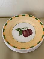Churchill Summerset side tea plates 6 stuks D 17 cm, Ophalen of Verzenden
