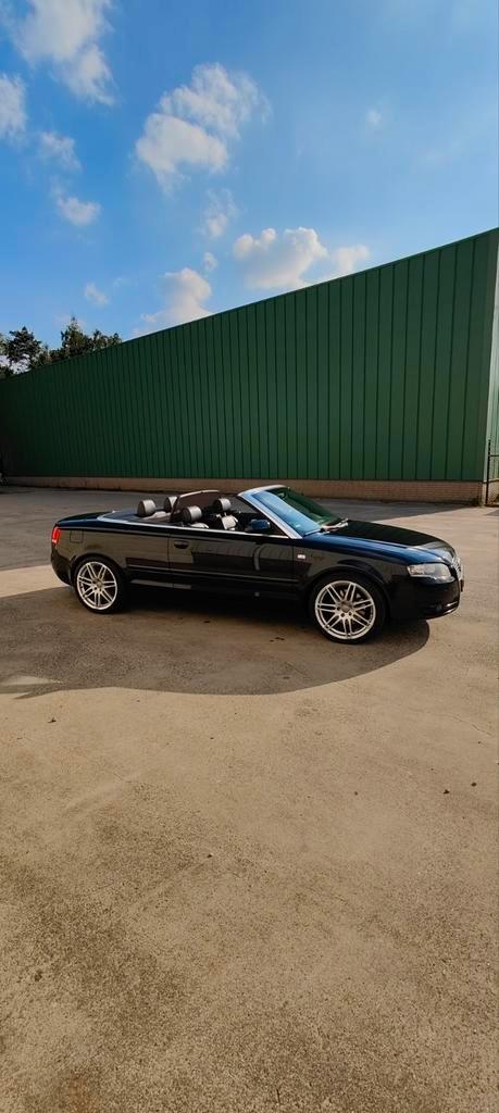 Audi A4 3.2 FSI 188KW Cabrio Quattro AUT 2006 Zwart metallic, Auto's, Audi, Particulier, A4, 4x4, ABS, Airbags, Airconditioning