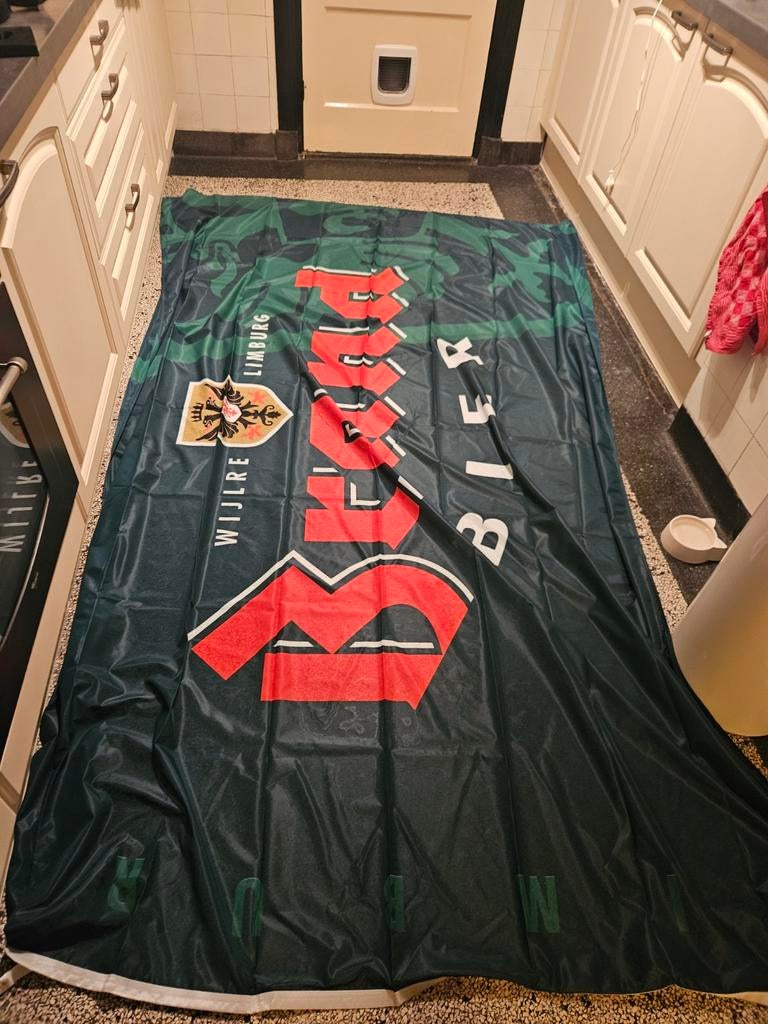 Gigantische Brand Bier Vlag - 300x200 cm, Verzamelen, Merken en Reclamevoorwerpen, Gebruikt, Gebruiksvoorwerp, Ophalen of Verzenden