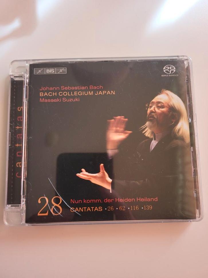 Bach Cantates Vol. 28 - Suzuki SACD, Cd's en Dvd's, Cd's | Klassiek, Zo goed als nieuw, Vocaal, Barok, Ophalen of Verzenden