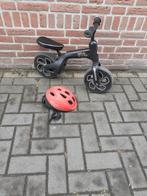 Loopfiets Qplay Tech met Bobike Kinderhelm One XS, Ophalen, Zo goed als nieuw, Loopvoertuig