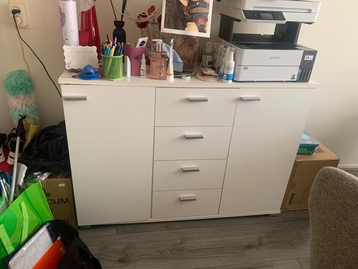 Kast, Huis en Inrichting, Kasten | Kledingkasten, Gebruikt, Minder dan 100 cm, 100 tot 150 cm, 25 tot 50 cm, Met lade(s), Met deur(en)