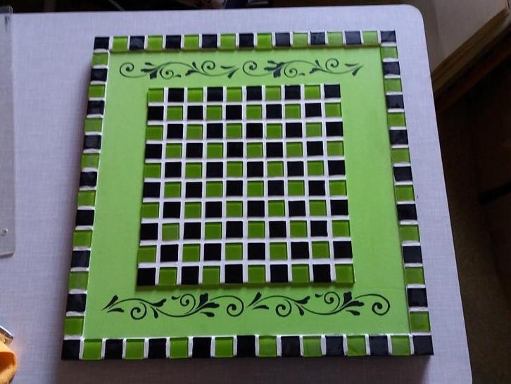 Kunstzinnig Dambord, Antiek en Kunst, Kunst | Designobjecten, Ophalen of Verzenden