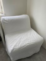 IKEA Lycksele stoel bed, Huis en Inrichting, 190 cm of minder, 80 cm, Eenpersoons, Wit
