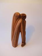vintage beeld houtsnijwerk oosters art deco, Ophalen of Verzenden