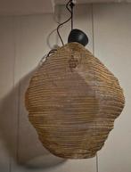 Gouden hanglamp, Huis en Inrichting, Lampen | Hanglampen, Ophalen, Zo goed als nieuw, Metaal, Modern