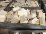 Te koop haardhout/ brandhout blokken 1m3 gestort., Tuin en Terras, Haardhout, Minder dan 3 m³, Ophalen