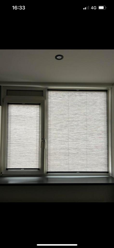 Venete plissé top down bottom up, Huis en Inrichting, Stoffering | Gordijnen en Lamellen, Zo goed als nieuw, 150 tot 200 cm, 50 tot 100 cm