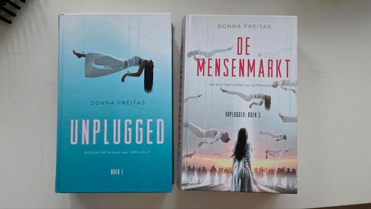 Unplugged serie - Donna Freitas (2 boeken), Boeken, Romans, Ophalen of Verzenden