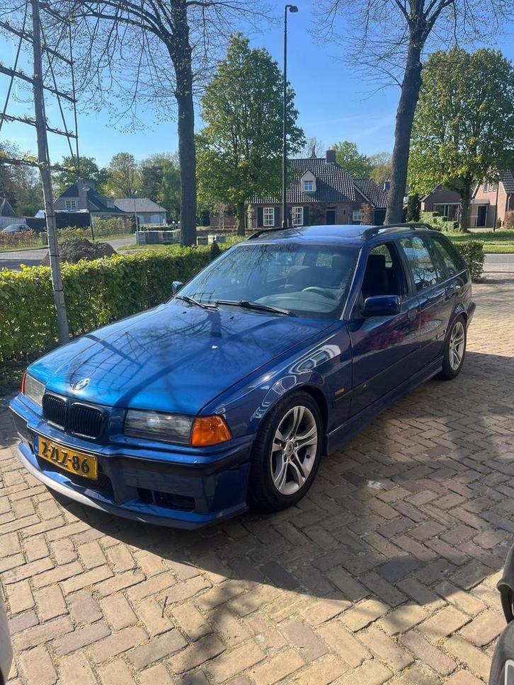 BMW E36 323i touring handbak avusblauw, Auto's, BMW, Particulier, Ophalen