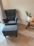 Leuke antraciete fateuil Ikea, Huis en Inrichting, Ophalen, Gebruikt, Minder dan 75 cm, 75 tot 100 cm