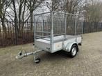 HENRA zeer sterke en robuuste aanhangwagen met loofrekken, Ophalen, Zo goed als nieuw