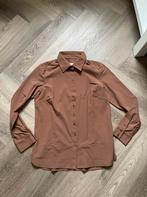 Studio Anneloes Poppy blouse rib bronze travelstof mt XL, Studio Anneloes, Ophalen of Verzenden, Zo goed als nieuw, Maat 46/48 (XL) of groter