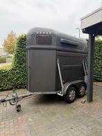 Heja 5 sterren 1,5 paardentrailer groen, Ophalen, Gebruikt, Hout, 1½-paards trailer