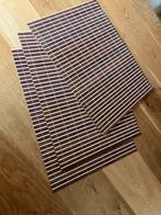 Nieuw/3x riet bamboe placemat bruin-beige/decoratie, Ophalen of Verzenden, Nieuw, Bord