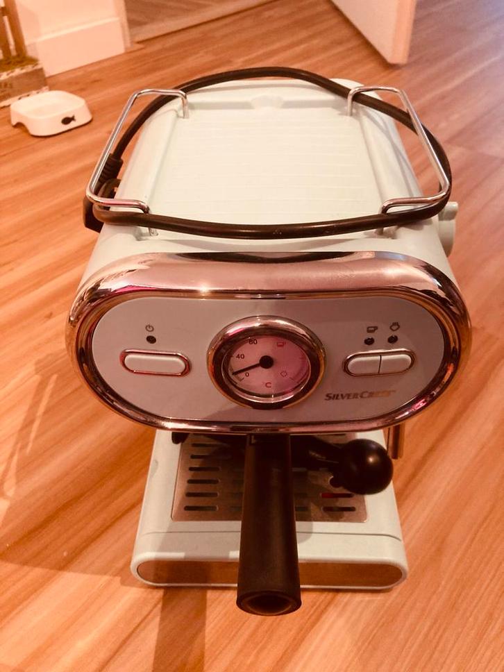 Silvercrest Espresso Apparaat - Zo goed als nieuw!, Witgoed en Apparatuur, Koffiezetapparaten, Zo goed als nieuw, Gemalen koffie