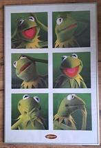 Schilderij met unieke kermit de kikker afbeeldingen, Ophalen of Verzenden, Zo goed als nieuw, Foto of Poster, 75 cm of meer
