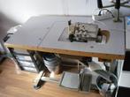 TK: 2 Industriële machines 1 Naaimachine en 1 Lockmachine., Hobby en Vrije tijd, Overige merken, Gebruikt, Ophalen of Verzenden