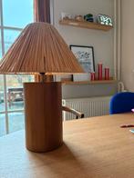 Tafellamp rotan, Ophalen, Zo goed als nieuw, Minder dan 50 cm