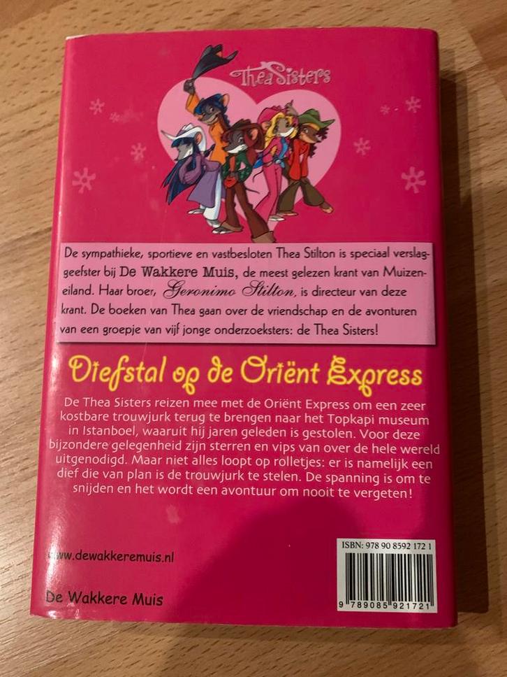 Thea Stilton - Diefstal op de Oriënt Express, Boeken, Sprookjes en Fabels, Zo goed als nieuw, Ophalen