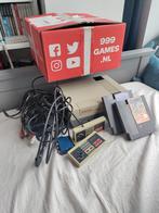 Nintendo Entertainment System console (NES), Spelcomputers en Games, Spelcomputers | Nintendo NES, Met 2 controllers, Ophalen of Verzenden